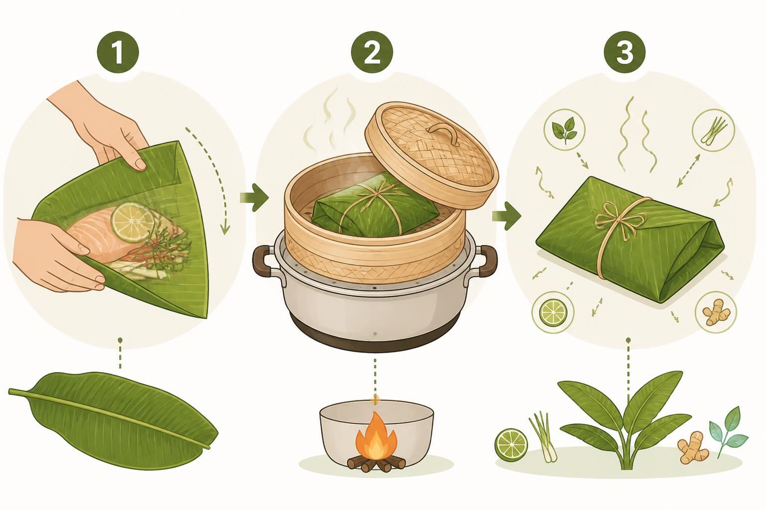 découvrez comment utiliser la feuille de bananier en cuisine pour emballer, cuire à la vapeur et parfumer vos plats dans ce guide pratique complet.