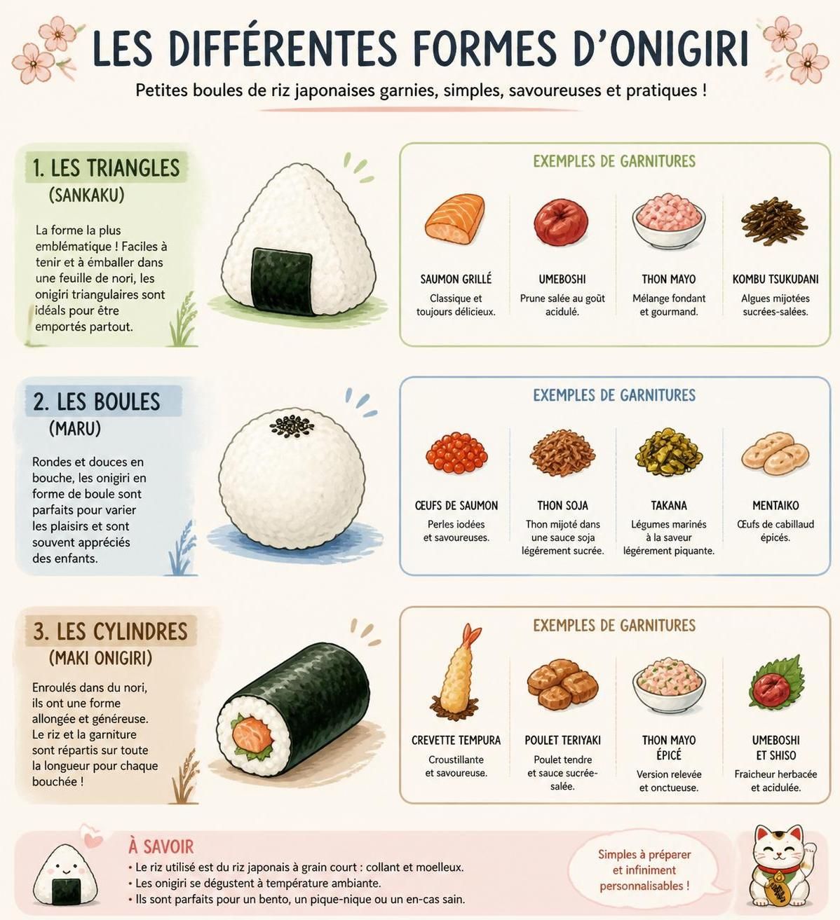 découvrez comment préparer facilement des onigiris japonais, le snack de rue rapide et savoureux, en seulement dix minutes chez vous.