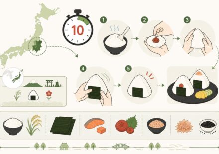 Onigiri japonais : le snack de rue qu’on prépare chez soi en dix minutes chrono découvrez comment préparer facilement des onigiris japonais, le snack de rue incontournable, chez vous en seulement dix minutes. recette rapide et savoureuse pour un délicieux encas maison.