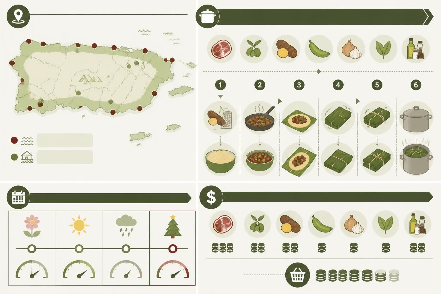 découvrez la recette traditionnelle des pasteles porto-ricains à la viande et aux olives, un plat savoureux incontournable pour célébrer les fêtes de noël en famille.