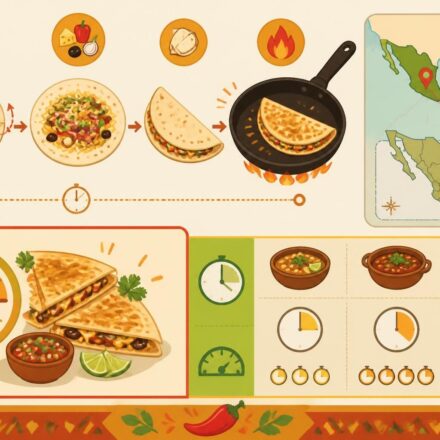 Quesadilla maison : la recette mexicaine croustillante prête en quinze minutes découvrez notre recette rapide de quesadilla maison, une spécialité mexicaine croustillante prête en seulement quinze minutes pour un repas savoureux et facile à préparer.