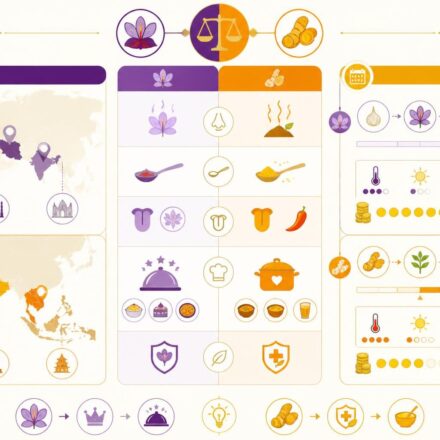 Safran vs curcuma : les deux colorants dorés qui n’ont pas du tout le même goût ni le même usage découvrez les différences entre le safran et le curcuma, deux colorants naturels dorés aux goûts et usages bien distincts en cuisine et médecine.