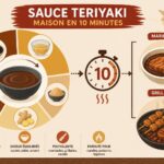 découvrez notre recette rapide de sauce teriyaki maison en dix minutes avec seulement 4 ingrédients. parfaite pour sublimer vos grillades et marinades, elle transforme vos plats en délices savoureux.