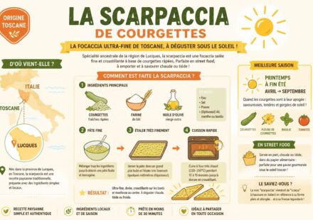 Scarpaccia de courgettes : la focaccia italienne ultra-fine qu’on mange en street food sous le soleil découvrez la scarpaccia de courgettes, la focaccia italienne ultra-fine, parfaite pour savourer une street food délicieuse et ensoleillée.