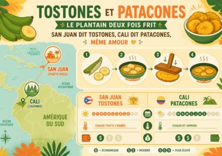 découvrez les tostones et patacones, ces délicieuses spécialités à base de plantain deux fois frits, incontournables à san juan et cali, où le même amour pour ce plat réunit les saveurs caribéennes et colombiennes.