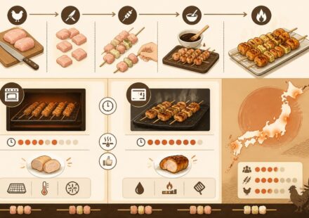 Yakitori de poulet : les brochettes japonaises grillées à faire au four ou sur plancha découvrez comment préparer de délicieuses brochettes de yakitori de poulet, grillées à la perfection au four ou sur plancha, pour un repas japonais savoureux et facile à réaliser.