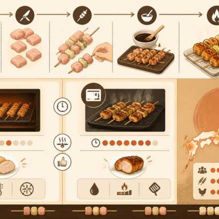 Yakitori de poulet : les brochettes japonaises grillées à faire au four ou sur plancha découvrez comment préparer de délicieuses brochettes de yakitori de poulet, grillées à la perfection au four ou sur plancha, pour un repas japonais savoureux et facile à réaliser.