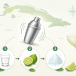 découvrez la recette authentique du daiquiri à la cubaine, un cocktail frais et rafraîchissant à base de rhum blanc, citron vert et glace pilée, prêt en seulement trois coups de shaker.