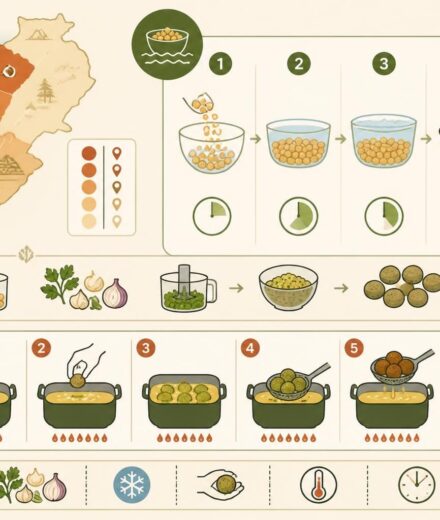 Falafels maison croustillants : la technique du trempage et de la friture comme au Liban découvrez la recette authentique des falafels maison croustillants grâce à la technique traditionnelle du trempage et de la friture, pour recréer les saveurs du liban dans votre cuisine.