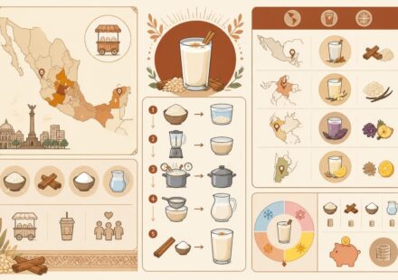 Horchata mexicaine : le lait de riz à la cannelle des vendeurs de rue, à faire en une nuit dans son frigo découvrez la recette facile de l'horchata mexicaine, ce lait de riz à la cannelle traditionnel des vendeurs de rue, à préparer en une nuit au réfrigérateur pour un goût authentique et rafraîchissant.