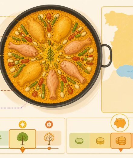 Paella valenciana : la vraie recette espagnole — poulet, lapin et riz safran, sans fruits de mer découvrez la recette authentique de la paella valenciana, un plat traditionnel espagnol à base de poulet, lapin, riz safrané, sans fruits de mer. simple et savoureuse, elle vous transporte au cœur de valence.