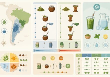 Yerba mate argentin : comment le préparer, différences avec le chimarrão brésilien et variantes froides découvrez comment préparer le yerba mate argentin, ses différences avec le chimarrão brésilien et explorez ses variantes froides pour une expérience authentique et rafraîchissante.