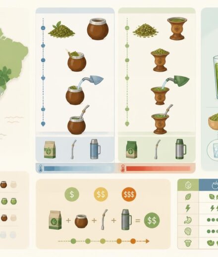 Yerba mate argentin : comment le préparer, différences avec le chimarrão brésilien et variantes froides découvrez comment préparer le yerba mate argentin, ses différences avec le chimarrão brésilien et explorez ses variantes froides pour une expérience authentique et rafraîchissante.