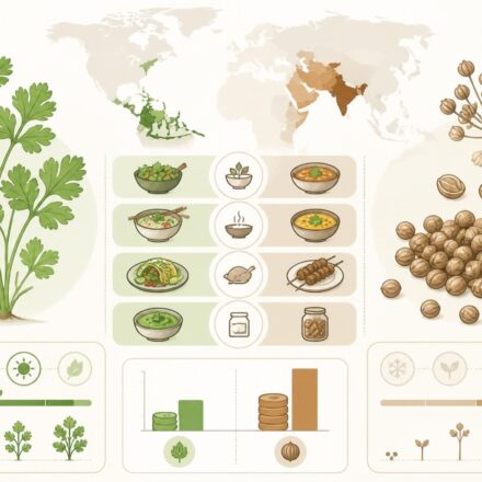 découvrez les différences entre la coriandre fraîche et la coriandre en graines, deux formes du même plant aux usages culinaires distincts pour sublimer vos recettes.