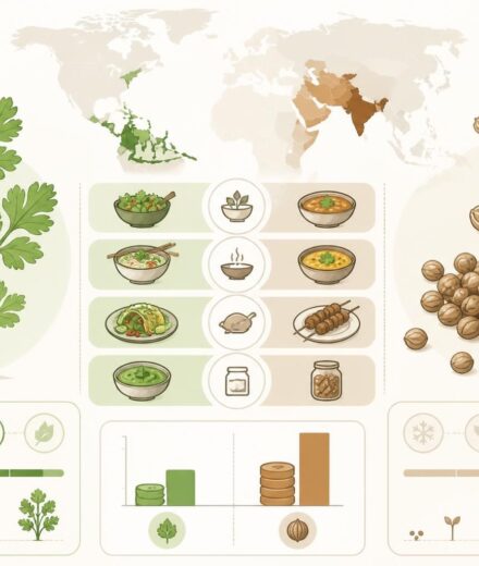 Coriandre fraîche vs coriandre en graines : deux formes du même plant, deux usages opposés en cuisine découvrez les différences entre la coriandre fraîche et la coriandre en graines, deux formes du même plant aux usages culinaires distincts pour sublimer vos recettes.