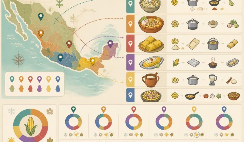 découvrez six recettes originales pour cuisiner le maïs à la mexicaine, bien au-delà de l'épi grillé à la plancha. apportez saveurs et couleurs à vos repas avec ces idées gourmandes.