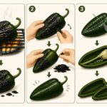 découvrez comment rôtir, peler et épépiner facilement le piment poblano pour préparer de délicieux chiles rellenos maison.